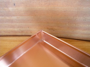 Premium Quality Handmade Copper Serving Tray & Platter Modern Luxury Style Multifunction Easy to Clean Desk & Living Room Use - Product Image 2