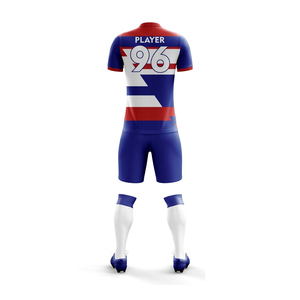 Uniforme de Fútbol de Invierno para Hombre, Impresión Premium, Diseño Completo en Camiseta y Pantalones Cortos, Tela de 120g, Marca de Equipo Personalizada - Product Image 6