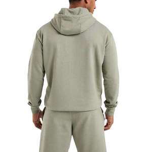 Sweat-shirts d'hiver deux pièces respirants en polyester/coton délavé à l'acide pour hommes, service OEM personnalisé, couleurs et logo sur mesure - Product Image 2