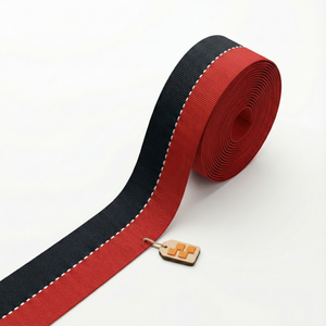 Cinta de Grosgrain de Poliéster 100% Resistente al Encogimiento de 25 mm en Rollo para Envolver Regalos - Product Image 1