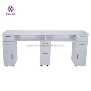 Tables à ongles modernes en contreplaqué MDF, écologiques, durables, de haute qualité, de couleur personnalisée, fabriquées au Vietnam pour les salons de manucure - Product Image 6