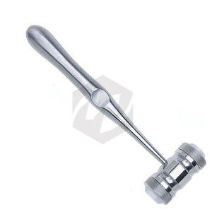 Maillet à os manuel en acier inoxydable et titane de haute qualité de 7,5 pouces, marteau chirurgical vétérinaire orthopédique pour le levage d'os durs - Product Image 5