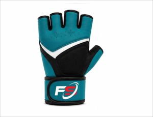 Gants de cyclisme d'extérieur personnalisés, demi-doigts, respirants, protection UV, en cuir de vachette, unisexes, pour le sport, la gym et le fitness - Product Image 5