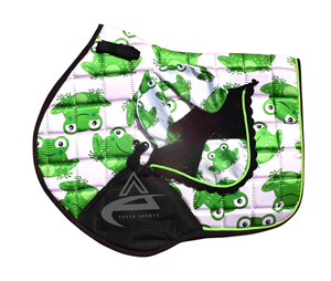 Almohadilla de Montar a Caballo con Diseño Animal, Personalizable, de Tela de Poliéster y Polialgodón, para Protección y Seguridad Equina - Product Image 5