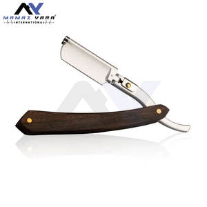 Nuevo Producto: Navajas de Afeitar Premium para Barbería y Salón, con Bloqueo Oscilante, Afeitado Liso y Preciso, Mango de Madera - Product Image 5