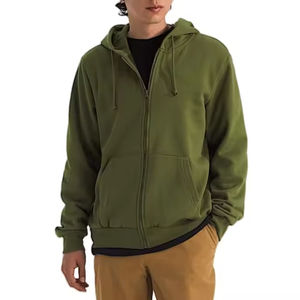 Fournisseur en gros à prix abordable – Sweats à capuche classiques vintage confortables pour hommes, brodés et perlés, faible MOQ, 100 % coton - Product Image 1