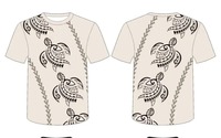 T-shirt décontracté à manches courtes et col rond pour homme, imprimé par transfert thermique, style urbain polynésien, coupe régulière, Chuuk Micronésie