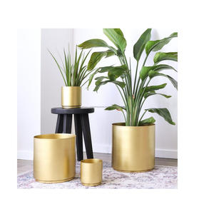 Jardinières et Pots de luxe à thème blanc, meilleure décoration intérieure, Designs de finition peints, jardinière de plantes vertes - Product Image 2