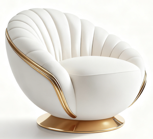 Sillón Minimalista Cálido/Sillón Puff, Ecológico, Duradero, Ahorra Espacio, para Dormitorio, Sala de Estar, Hogar, Hotel, Apartamento - Product Image 3