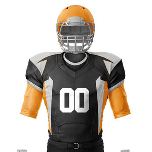 Último Diseño de Uniforme de Fútbol Americano, Diseña Tu Propio Uniforme de Equipo, Conjuntos de Uniformes de Fútbol Americano con MOQ Bajo - Product Image 3