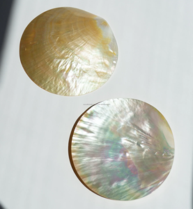 ชามไข่มุกธรรมชาติอินเดียแท้เคลือบเงาสำหรับบ้านและร้านอาหารชามสลัดห้องครัวแบบสั่งทำ - Product Image 3