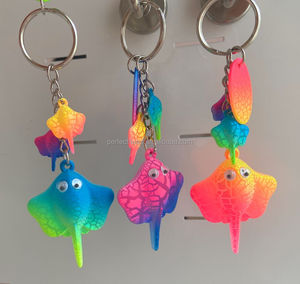 3D <b>custom</b> <b>keychain</b> - Ocean theme charm <b>keychain</b> lanyards - Product Image 5