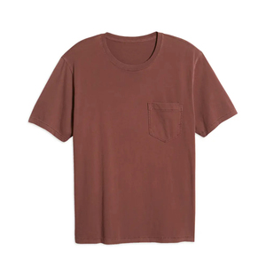 T-shirt personnalisé pour homme 100% coton, super doux, respirant, anti-rides, col ras du cou, manches courtes, séchage rapide, tissu léger tricoté - Product Image 1
