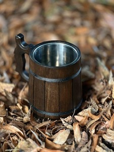 Taza de Madera Clásica Hecha a Mano Personalizada para el Hogar, Oficina, Hotel, Taza de Cerveza de Madera, Taza de Té con la Mejor Calidad, Mayorista de la India - Product Image 2
