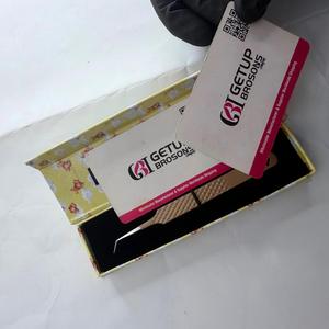 Pinzas para Pestañas de 45 Grados, de Acero Inoxidable, Punta de Fibra de Precisión, Antiestáticas, Superficie Lisa de 10 mm, Marca GETUP BROSONS - Product Image 6
