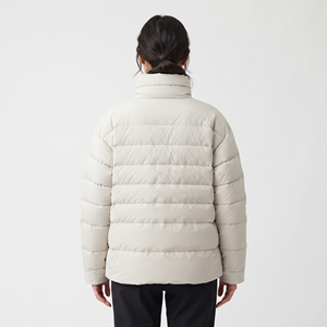Veste matelassée d'hiver pour femme, de qualité supérieure, à manches longues, style décontracté, chaude, zippée, pour l'extérieur, vêtement de mode. - Product Image 2