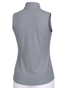Chaleco Ecuestre Personalizado para Mujer, Sin Mangas, con Media Cremallera y Cuello Alto, para Entrenamiento de Equitación - Product Image 2