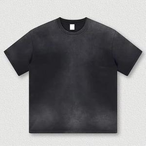T-shirts pour hommes de haute qualité en gros, style streetwear, coupe oversize, hip-hop, 100% coton, personnalisés, vintage - Product Image 3