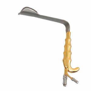 Retractor de Senos de Fibra Óptica de Acero Tebbetts con Fuente de Luz para Aumento de Senos Ferreira, Acero Inoxidable Premium Ajustable - Product Image 1