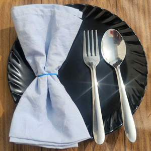 Servilletas de Mesa 100% Algodón Blanco, Lavables y Reutilizables, para Decoración de Mesa en Bodas, Cocina, Fiestas, Hogar y Eventos - Product Image 1