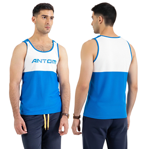 Men's Tank Tops New Arrival Spring Summer Casual Sports Sleeveless 100% Cotton Solid Anti-shrink <b>Vest</b> Knitted <b>Stringer</b> Fitness - Product Image 3