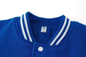 Heavyweight Wool Varsity <b>Jacket</b> With Leather Sleeves Premium Custom Letterman <b>Jacket</b> Wholesale Manufacturer - Product Image 5