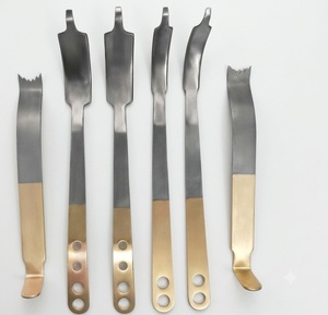 Farhan Products & Co Kit d'instruments ORL pour rétracteur de hanche, 10 pièces, en acier inoxydable, réutilisable, stérilisable, certifié ISO/CE - Product Image 1