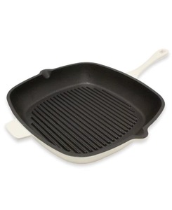 Placa de chisporroteo de hierro fundido de diseño moderno de tendencia, sartén para carne presazonada de alta calidad, utensilios de cocina duraderos para uso en la cocina - Product Image 6