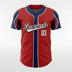Uniforme de Béisbol al Por Mayor de Fábrica, Diseño Personalizado, Camiseta de Béisbol para Hombre, Jersey de Béisbol Personalizado para Jugadores de Equipo - Product Image 2