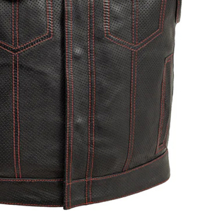 Nouveau design, veste en cuir d'hiver pour homme, respirante, de haute qualité, style décontracté et tendance, idéale pour la moto, personnalisable. - Product Image 4