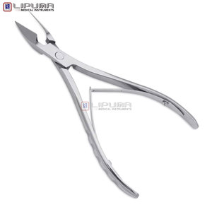 Heavy Duty Stainless Steel <b>Toe</b> Nail Cutter with Safety Lock Curved Blade Thick Nails Seniors Nail Clippers - Product Image 3