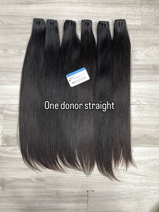 Cabello de Lujo de Donante Único con Trama Recta, 100% Crudo de Calidad, Acabado Liso, Cutículas Limpias, Sin Enredos, Sin Caída, Suministro a Granel - Product Image 5