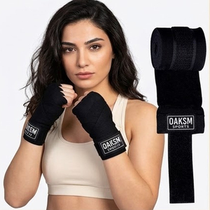 Vendas elásticas de algodón premium de 180 pulgadas para boxeo, MMA, Muay Thai, Kickboxing, soporte de muñeca y protección. - Product Image 3