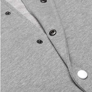 OEM Custom High Quality Baseball Letterman Varsity <b>Jacket</b> for Men Stand High Street Chenille Embroidery Leather Sleeves - Product Image 5