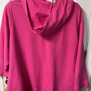 Sudadera con capucha de alta calidad, gruesa, de 2 piezas, con cremallera, para mujer, con pedrería, nuevo estilo, logotipo personalizado, talla grande, sudadera con pedrería para mujer - Product Image 2