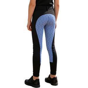 Pantalones de competición de equitación para mujer, pantalones de espectáculo ecuestre, diseño personalizado para damas, proveedor mayorista de marca privada - Product Image 4