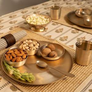 ชุดอาหารค่ำคาซ่าแบบพรีเมียม 100% ผลิตด้วยมือ ทันสมัย ใช้ซ้ำได้ พกพาสะดวก ปลอดสารพิษ ทนทาน ใช้กับเครื่องล้างจานได้ จาน ชาม - Product Image 5