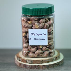 Special 500g Cashew <b>Nuts</b> Square Jar OEM Custom Grade Premium Roasted Buttery Salty Dried Organic Vietnam Style Wholesale - Product Image 2