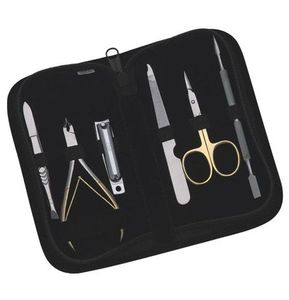 HABI INDUSTRIES Professional Manicure & Pedicure Kit-Stainless Steel Classic Luxurious <b>Nail</b> Clippers Scissors Files for All Ages - Product Image 4