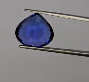 Pierres précieuses naturelles, 9.50 cm, Tanzanite 100%, couleur naturelle, bleu à Violet, excellente couleur, jeu ou cœur de feu - Product Image 4