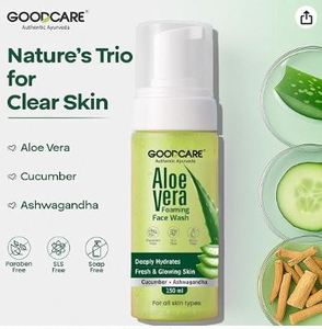 Nettoyant moussant pour le visage à l'aloe vera premium, éclaircissant et nettoyant en profondeur, à bas prix, par l'exportateur. - Product Image 4