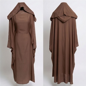 Servicios OEM, Venta al por Mayor de Abayas, Vestido Musulmán Elegante y Modesto con Mangas Murciélago, Brillante, para Mujer, Suministro de Moda de Alta Calidad - Product Image 1