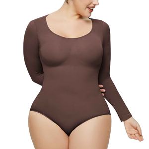 Nueva Moda, Ropa Deportiva de Alta Calidad para Mujer, Ajustada, de Manga Larga, Control de Abdomen, Sexy, Transpirable, para Verano - Product Image 5