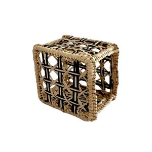 Porte-serviettes en rotin artisanal de luxe, anneau de table décoratif moderne et créatif en osier pour la maison, la cuisine et les banquets - Product Image 4