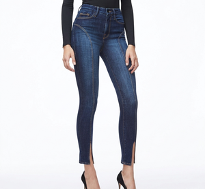 Mejor Precio, Alta Calidad, Pantalones Cargo de Mezclilla de Peso Medio, Estilo Vintage, Ecológicos, Transpirables, Casuales, para Mujer, Tallas Grandes - Product Image 2