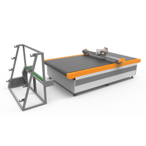 Cnc מרובי הלבשה בד ג 'ינס ג' ינס בד חותך טקסטיל בגד בד בד חיתוך מכונת אוטומטי - Product Image 1