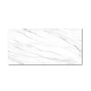Carreaux de céramique blancs brillants 300x600mm très demandés pour la décoration murale intérieure, carreaux de céramique Concept pour toilettes et salles de bain - Product Image 2