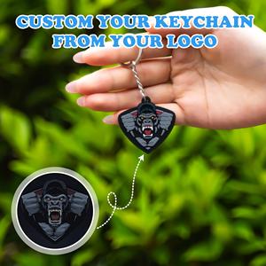 Llavero de PVC Personalizado con Logotipo 2D, Colgante Promocional, Accesorio de Regalo con Impresión por Transferencia Térmica y 5 Colores - Product Image 5