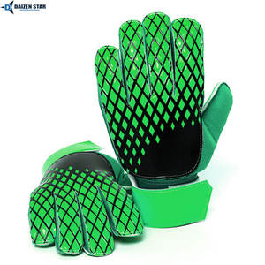 Gants de gardien de but professionnels respirants avec logo personnalisé, fermeture auto-agrippante, paume en latex à forte adhérence, protection des doigts et du pouce - Product Image 4