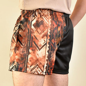 Custom Design No MOQ Limit Australian <b>Men's</b> Footy <b>Shorts</b> Front Solid <b>Zip</b> <b>Pockets</b> High Street Style Breathable Quick Dry Elastic - Product Image 2